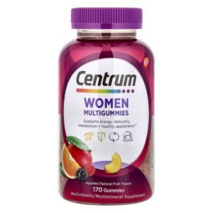 Home Centrum Womens Multivitamin and Multigummies Supplement Assorted Fruit Flavors Gummies Support Metabolism and Energy
