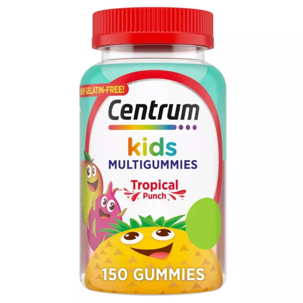 Centrum Kids MultiGummies in Tropical Punch Flavors