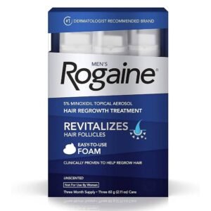 Home Men's ROGAINE® 5% Minoxidil Topical Foam,